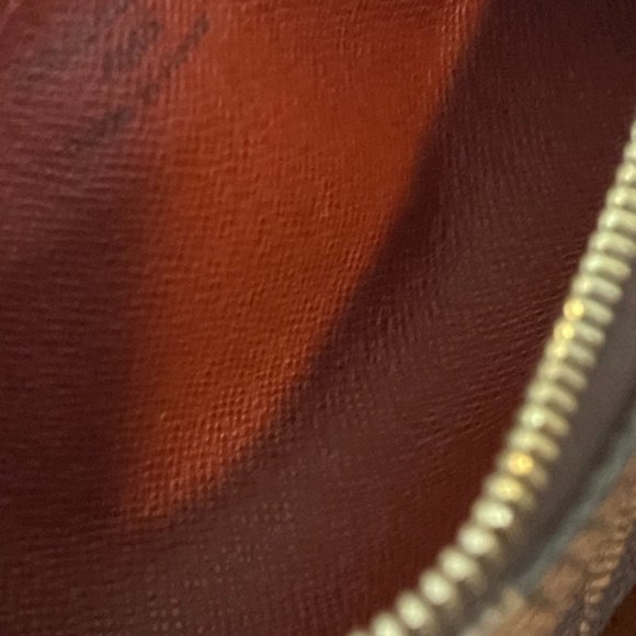 Louis Vuitton Papillon Pouch Mini Hand Bag Damier Ebene Brown (128463) - Picture 8 of 8